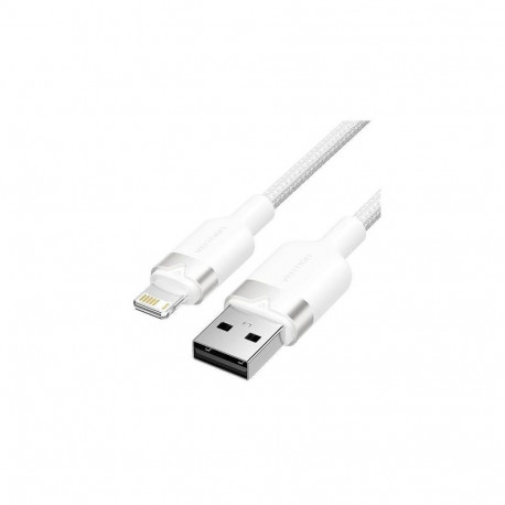 CABLE USB2.0 TO LIGHTNING/1M WHITE LANWF VENTION