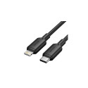 CABLE USB-C TO LIGHTNING/2M BLACK LAKBH VENTION