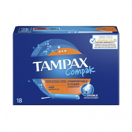 Tampax tampoonid Compak super plus 18tk