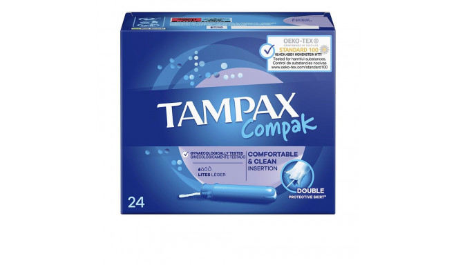 TAMPAX COMPAK tampón lites 24 u