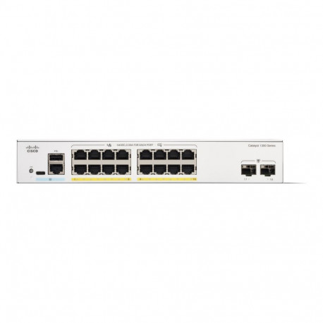 CISCO Catalyst 1300 16-port GE PoE 2x1G SFP