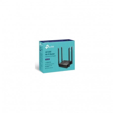 TP-Link Wi-Fi Router Archer A64 AC1200, 1200Mbps, LAN/WAN, 802.11ac, Black EU