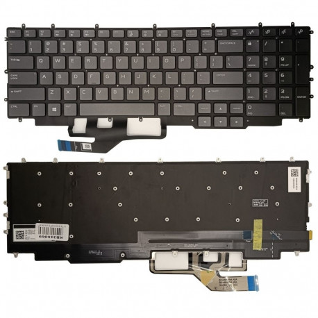 Keyboard - DELL G7 17 7700 Backlit US Layout Black