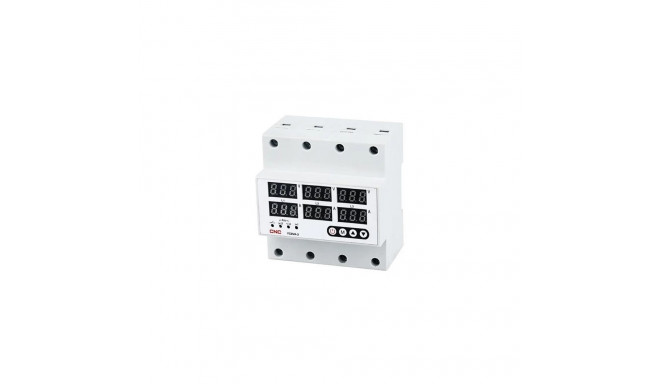 Voltage Protector - 63A 3-Phase Over/Undervoltage Protector DIN Rail Mounted