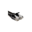 Network Cable - Cat5E UTP Patch Cord 25m Solid Copper Black
