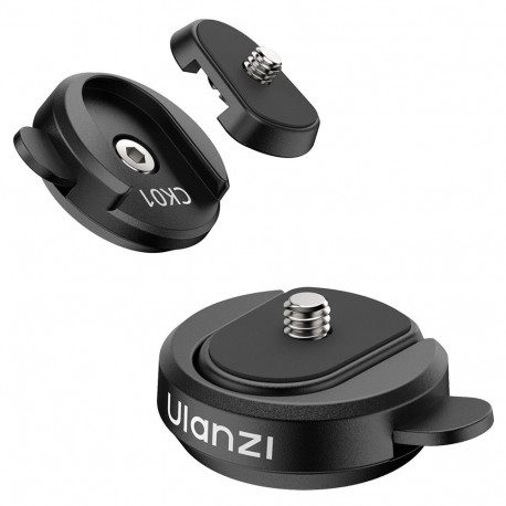 Camera Mount - Ulanzi CK01 Quick-Release Plate 1/4'' Screw 1 kg Support