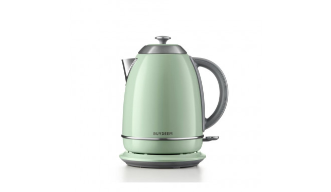 BUYDEEM Electric Kettle, model K640E, color Cozy Greenish, EU