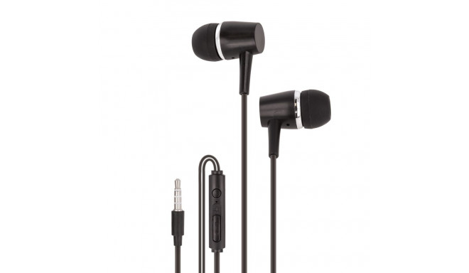 Setty wired earphones black