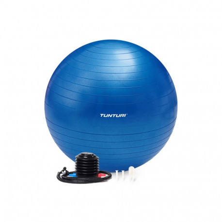 Võimlemispall TUNTURI Gymball 90cm, Anti-Burst, Blue