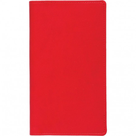 Taskumärkmik M1, punane, spiraalköide, LUX kaantega 2026a.