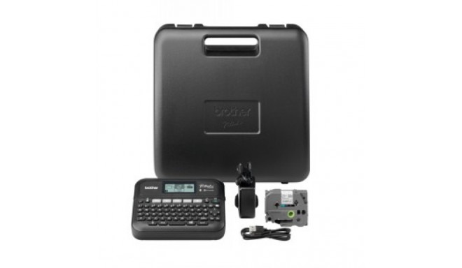 BROTHER PT-D460BTVP DESKTOP LABEL THERMO PRINTER, BT, 30MM/SEC + CASE + SAMPLE TAPE, MONO DISPLAY