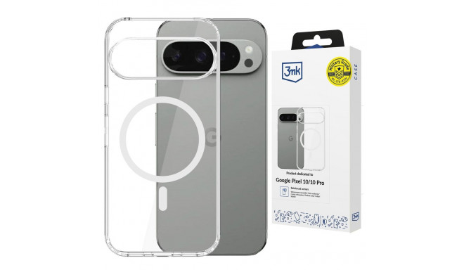 3mk Armor MagCase for Google Pixel 10 / Google Pixel 10 Pro - Transparent