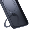 3mk Smoke Case Mag&Stand for iPhone 17 - black