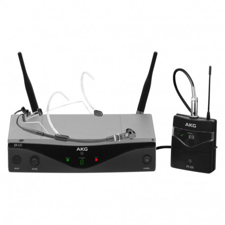 AKG peamikrofonikomplekt WMS420 Band A, juhtmevaba mikrofon