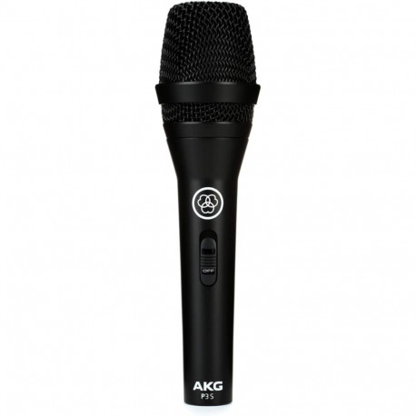 AKG dünaamiline mikrofon P3 S lülitiga