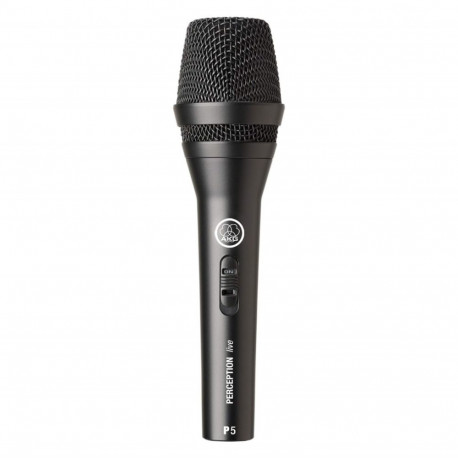 AKG dünaamiline mikrofon P5 S lülitiga