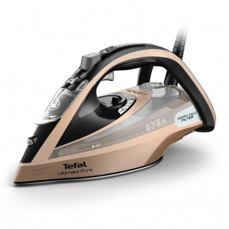 Tefal Ultimate Pure FV9852E0 iron Dry & Steam iron Durilium AirGlide Autoclean soleplate 3200 W Blac
