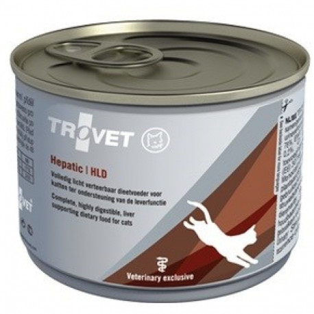 TROVET Hepatic HLD kanaga - märg kassitoit - 200g