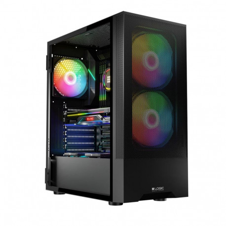 Logic arvutikorpus ARYA ARGB MINIDI USB 3.0, must