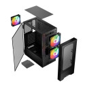 Logic ARYA ARGB MINIDI USB 3.0 must arvutikorpus