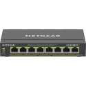 NETGEAR 8-porti gigabit Ethernet suure võimsusega PoE+ lüliti (GS308EPP) hallatav L2/L3 gigabit Ethe