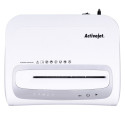 Shredder Activejet ASH-1602M, P-5, 28 l, 2x14 mm shreds, white