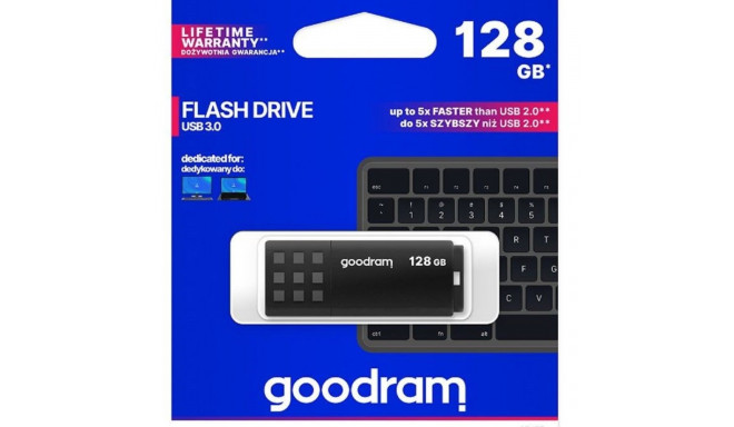 Goodram UME3 USB flash drive 128 GB USB Type-A 3.0 (3.1 Gen 1) Black