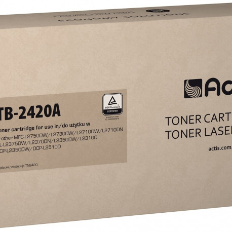 Actis TB-2420A Toner (replacement for Brother TN-2420A; Supreme; 3000 pages; black)