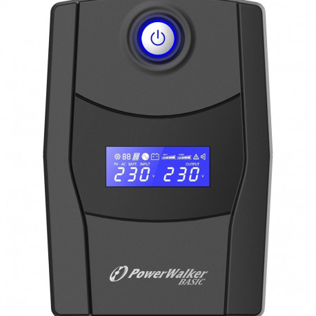 PowerWalker VI 800 STL line-interactive 0,8 kVA 480 W 2 AC pistikupesa