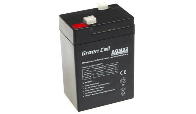 Green Cell AGM02 UPS aku suletud pliiaku (VRLA)