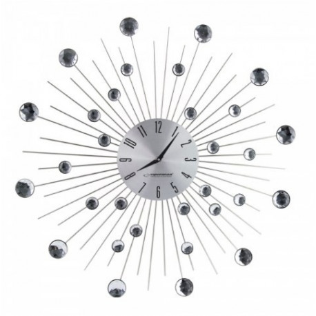 Esperanza EHC002 wall clock Mechanical wall clock Round Stainless steel