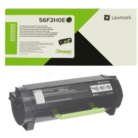 Lexmark 56F2H0E originaal must toonerikassett 1 tk