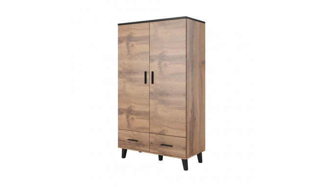 Cama riidekapp LOTTA 2D2D wotan tamm + matt must