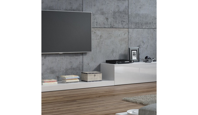 Cama TV stand LIFE 300/42/35 white/white gloss