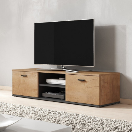 Cama TV stand SOHO 140 lefkas oak/black