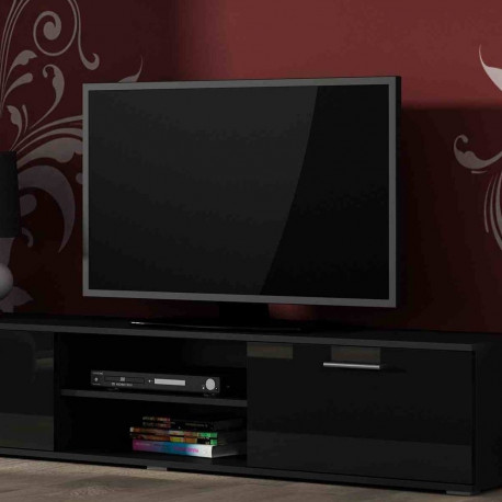Cama TV stand SOHO 180 black/black gloss