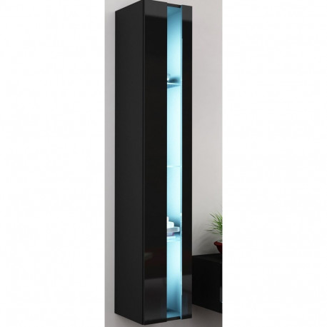 Cama riiuliüksus VIGO NEW 180/40/30 must/must läikiv