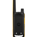 Motorola Talkabout T82 Extreme Quad Pack two-way radio 16 channels Black,Orange