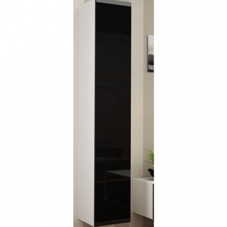 Cama Full kapp VIGO '180' 180/40/30 valge/must läikiv