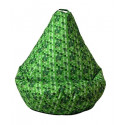 Sako bag pouffe Pear print Minecraft XXL 140 x 100 cm