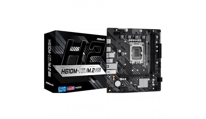 ASRock H610M-H2/M.2 D5 emaplaat