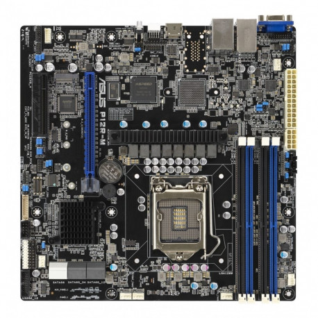 ASUS P12R-M Intel C252 LGA 1200 (Socket H5) micro ATX serveriemaplaat