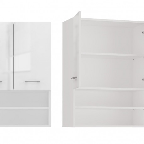 Topeshop POLA MINI DK BPOŁ valge vannitoakapp