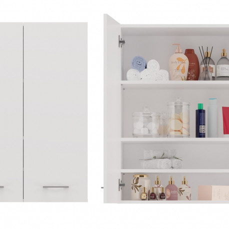 Topeshop POLA MINI DD BIEL bathroom storage cabinet White