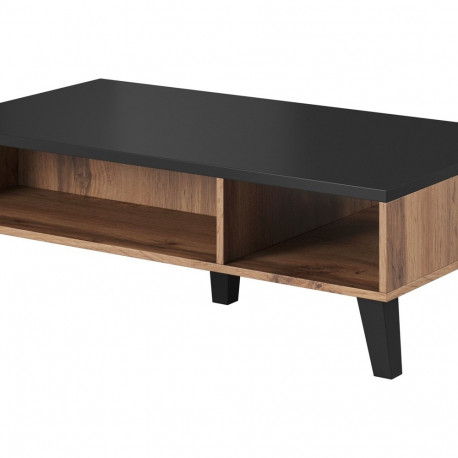 Cama LOTTA 110 coffee table wotan oak/mat black