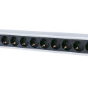 Intellinet Vertical Rackmount 12-Output Power Distribution Unit (PDU), EU CEE 7/3 Outlets, With Sing