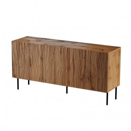 JUNGLE kummut 152x40.5x74.5 tamm wotan + mustad jalad