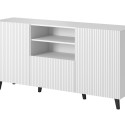 Cama PAFOS 150x42x82 valge matt kummut