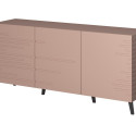 Nova roosa matt kummut 155x40x72