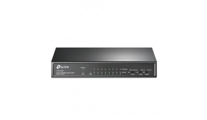 TP-Link 9-Port 10/100Mbps Desktop Switch with 8-Port PoE+